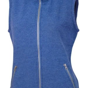 FLORA VEST, 60% FILTAD ULL, 40% LYOCELL  — JEANS