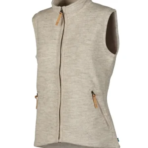 NLS COCO VEST, 100% OFÄRGAD ULL — BIRCH