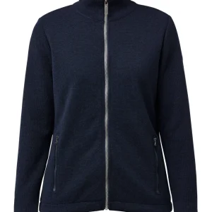 HARRIET WINDBREAKER, 100% FINE MERINOULL — NAVY