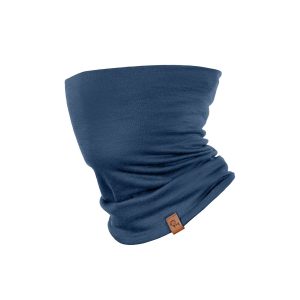 Damers merinoull halsvärmare denim