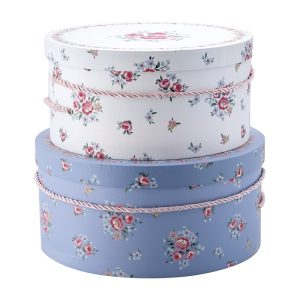 Förvaringslådor Nicoline finns i 2 storlekar, Green Gate