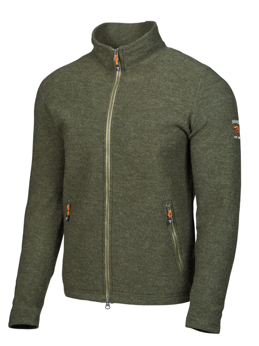 LOUIE FULL ZIP , 98% ULL — LODEN GREEN