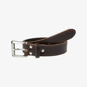Läderbälte 30 mm