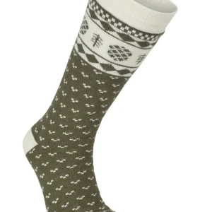 WOOL SOCK FOLKLORE — LODEN GREEN