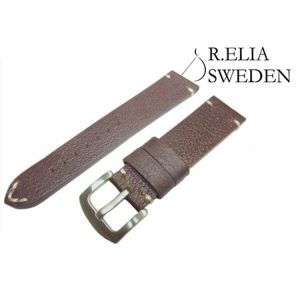 Klockarmband från R.Elia – Vintage läder klockarmband – Bufalineo