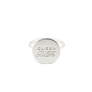Queen MOM Ring Silver