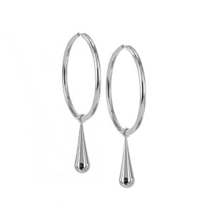 BELLA Big Hoops Stål