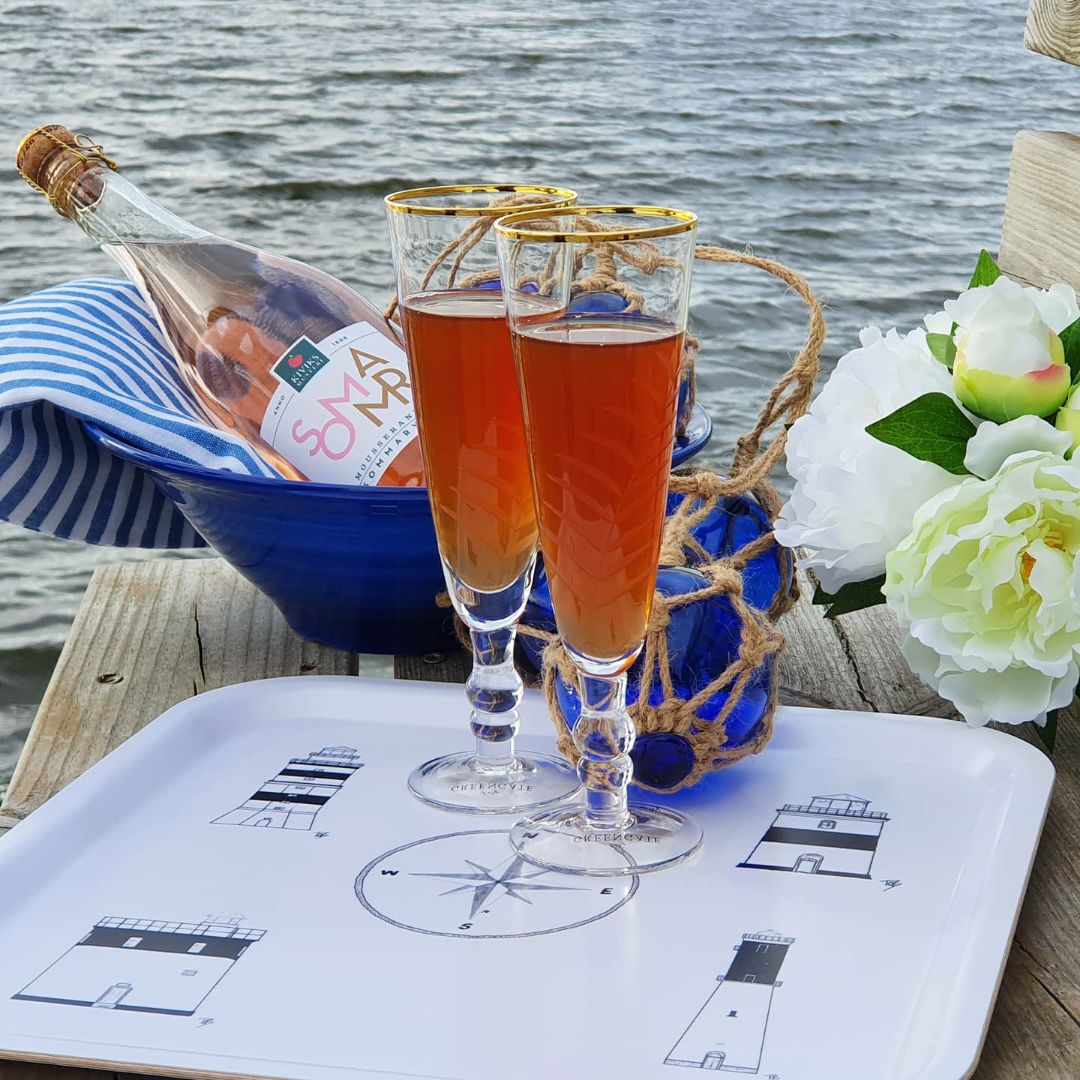 Bricka ”Fyrar i Roslagens Skärgård” Sundboden Design - Bild 3