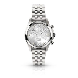 First Lady Chronograph Mother of Pearl White