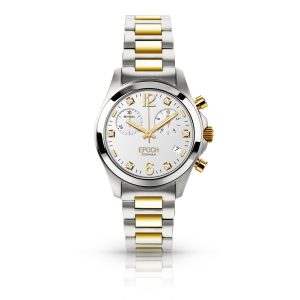 First Lady Chronograph Gold White