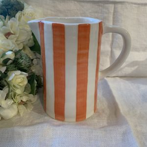 Kanna orange randig Capri Bruka Design