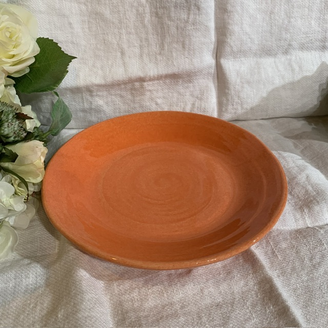 Assiett 22cm orange Capri Bruka Design