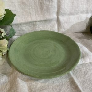 Assiett 22cm grön Capri Bruka Design