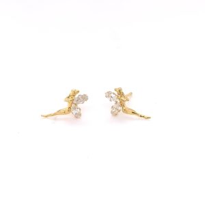 Tingeling örhänge 18 k guld
