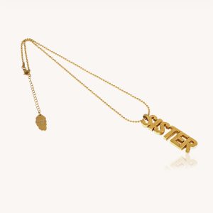 Sister Necklace Gold