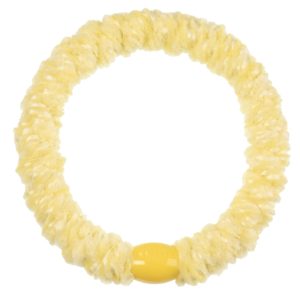 KKNEKKI Hårsnodd Armband Velvet Light Yellow