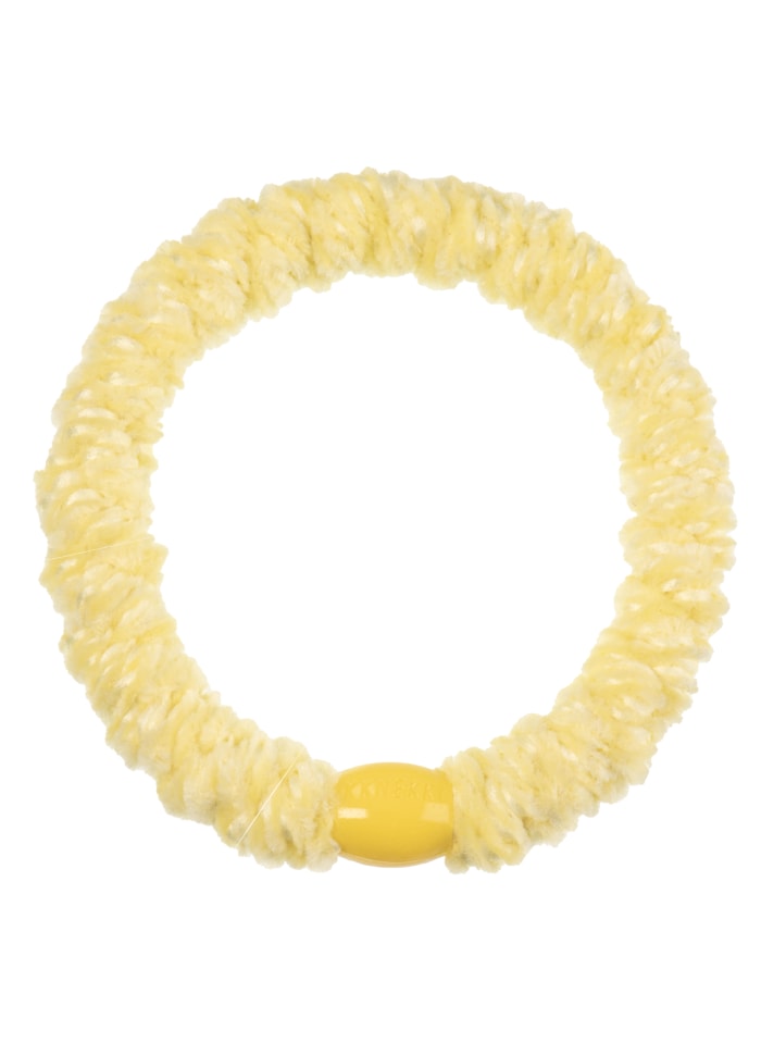 KKNEKKI Hårsnodd Armband Velvet Light Yellow - Bild 2