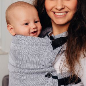 LennyUpGrade Standard Size – LITTLE HERRINGBONE GREY