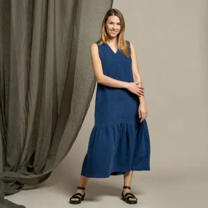 Maxi Klänning Aurora Storm Blue