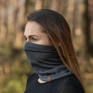 Damers Merino Halsvärmare Perfekt Grå