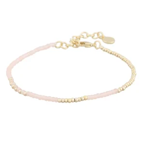 Capri Small Brace Gold/Light Pink