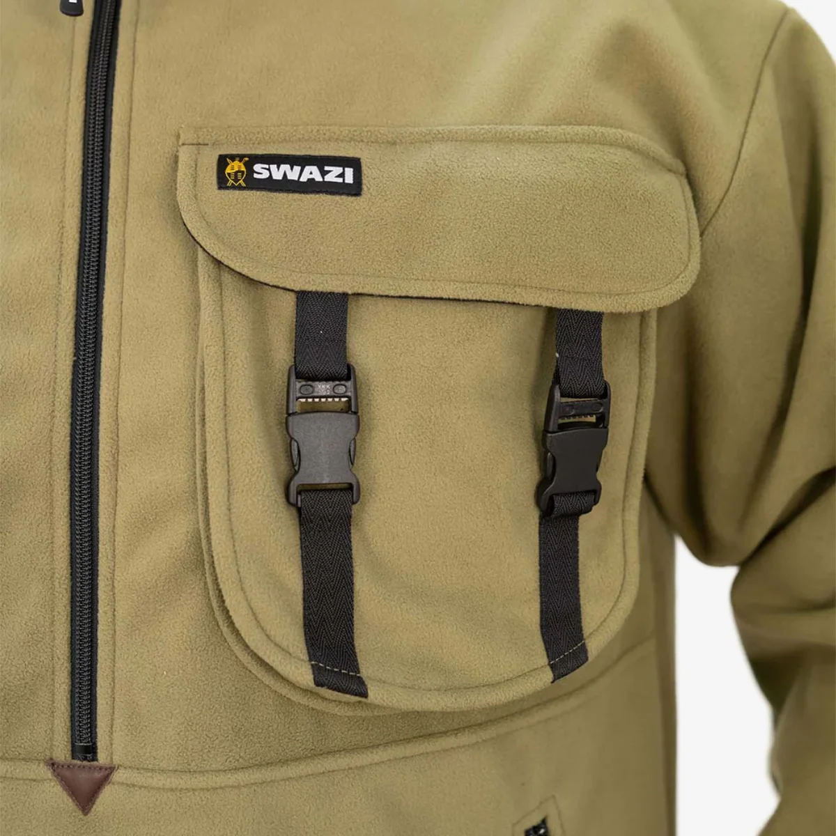Swazi Severn Top Fleece, Tussock, med ficka för kikaren - Bild 5