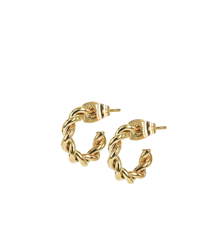Twist Mini Earrings Gold - Bild 2