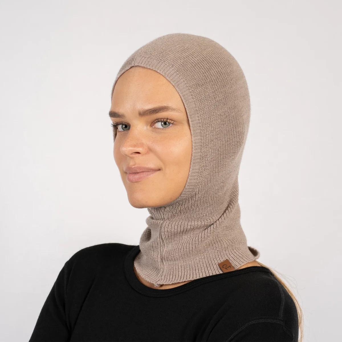 Merinoullsfodrad balaklava för kvinnor - Bild 6