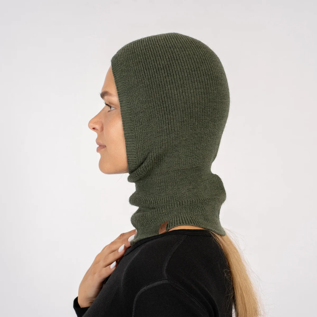 Merinoullsfodrad balaklava för kvinnor - Bild 5