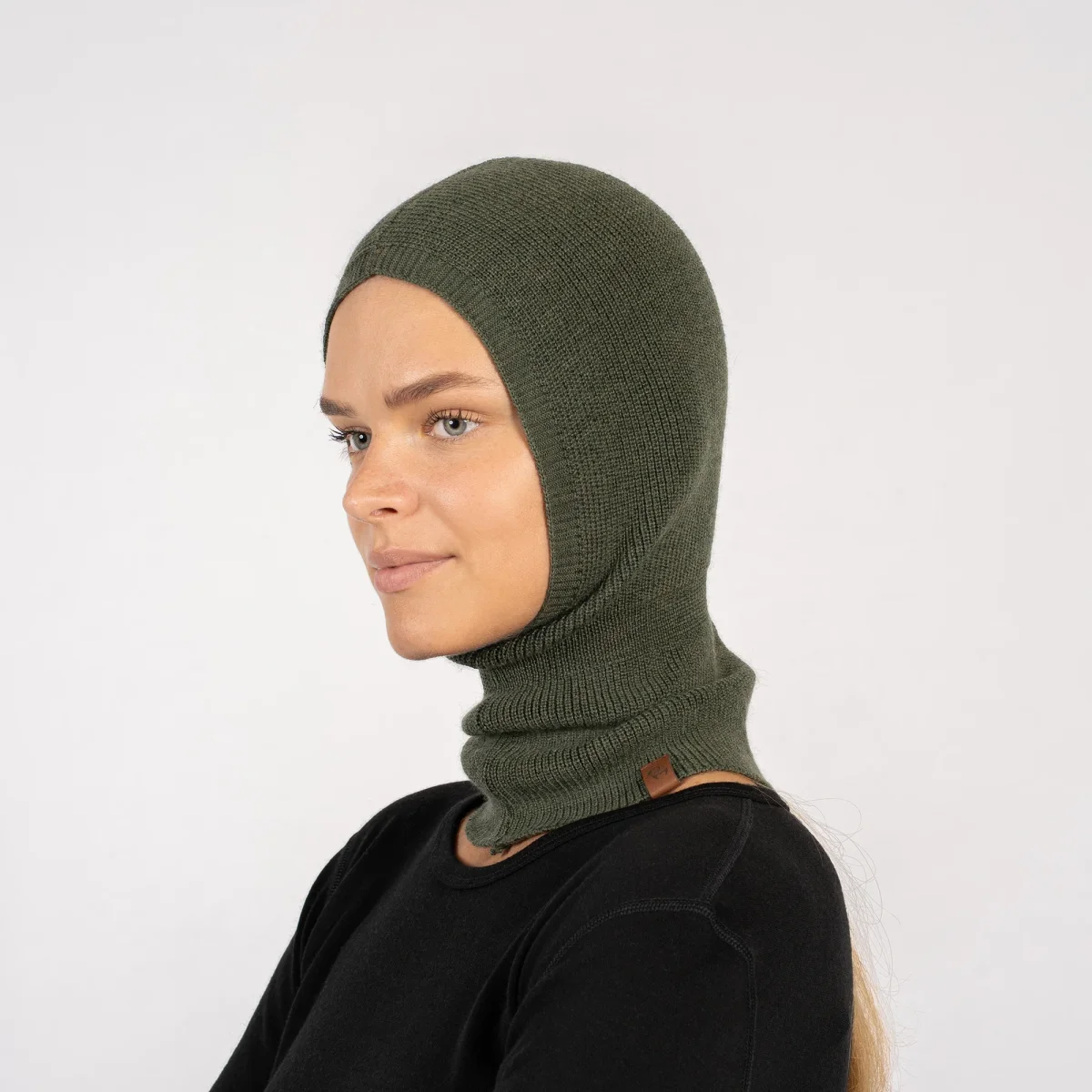 Merinoullsfodrad balaklava för kvinnor