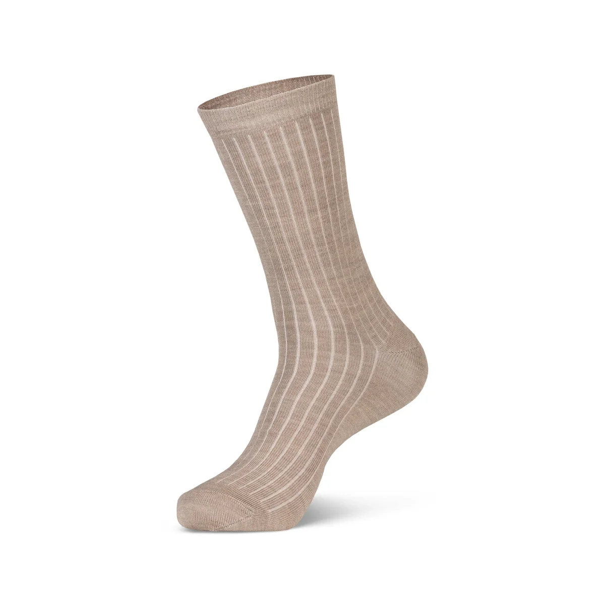 Dam Merino Ribbstickade Strumpor 3-Pack - Bild 3