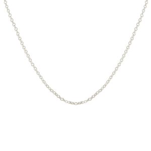 Beloved Long Rolo Chain Silver