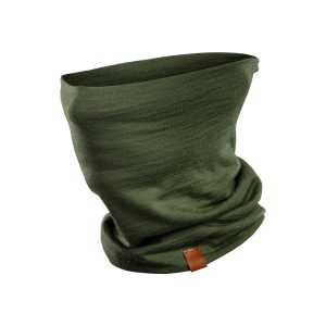Damers Merino Halsvärmare Mörkgrön