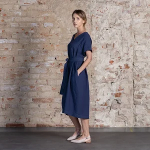 Löst sittande klänning Joelle Storm Blue