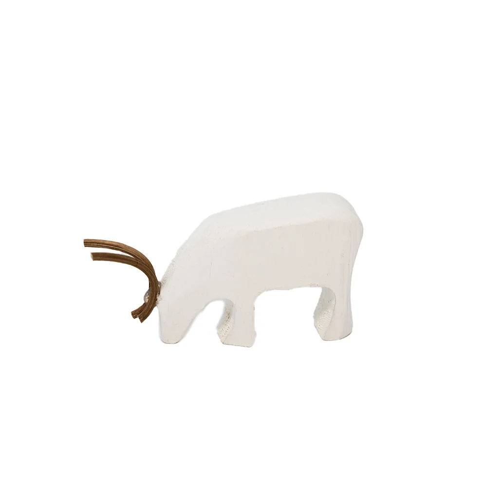Svalbard reindeer grazing